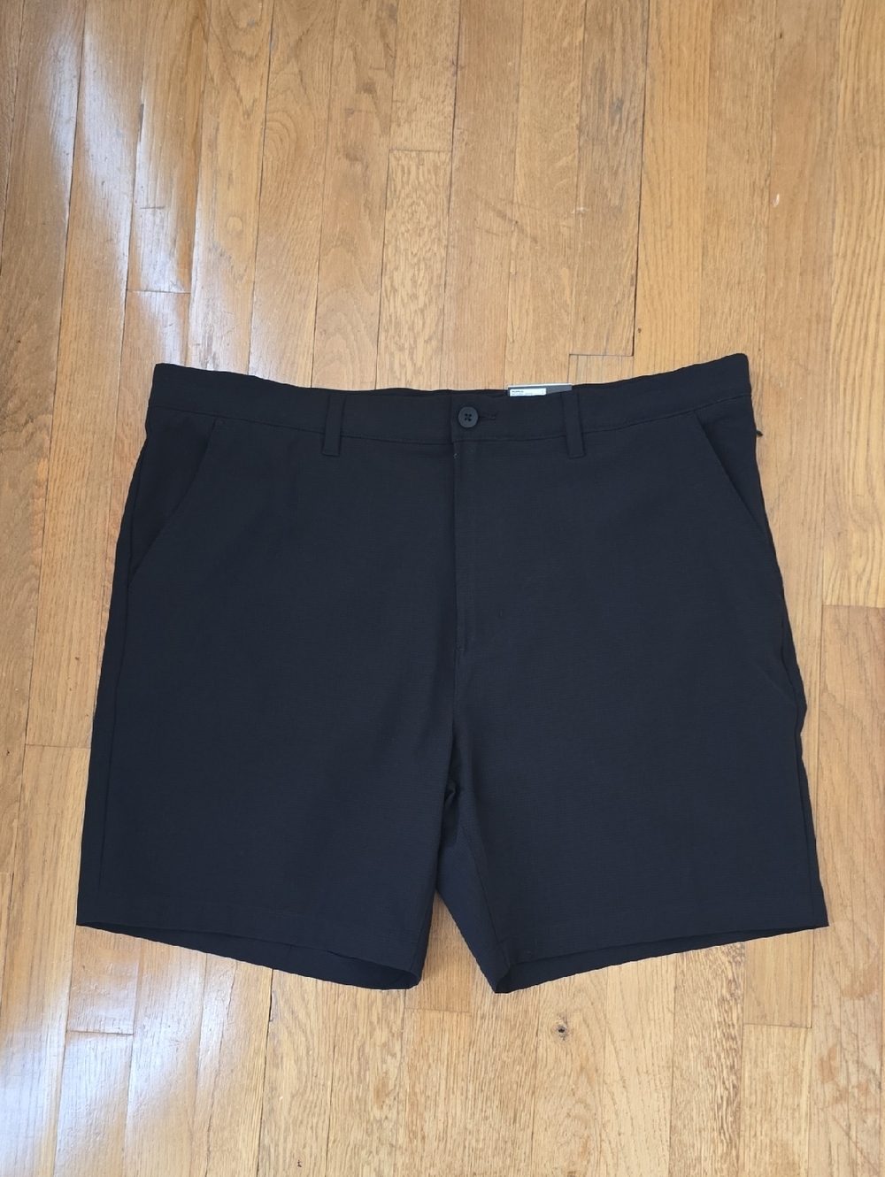 FLX BRAND MEN'S BIG & TALL PERFORMANCE MESH BLACK SHORTS SIZE 42